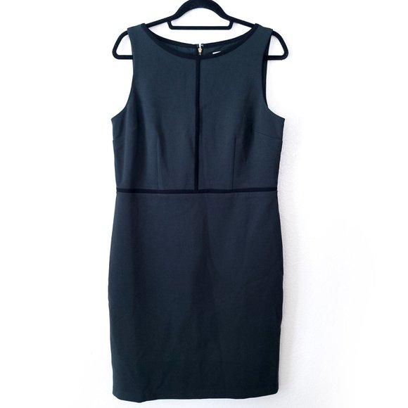 LOFT Dresses & Skirts - LOFT Green Sheath Dress - sz 12